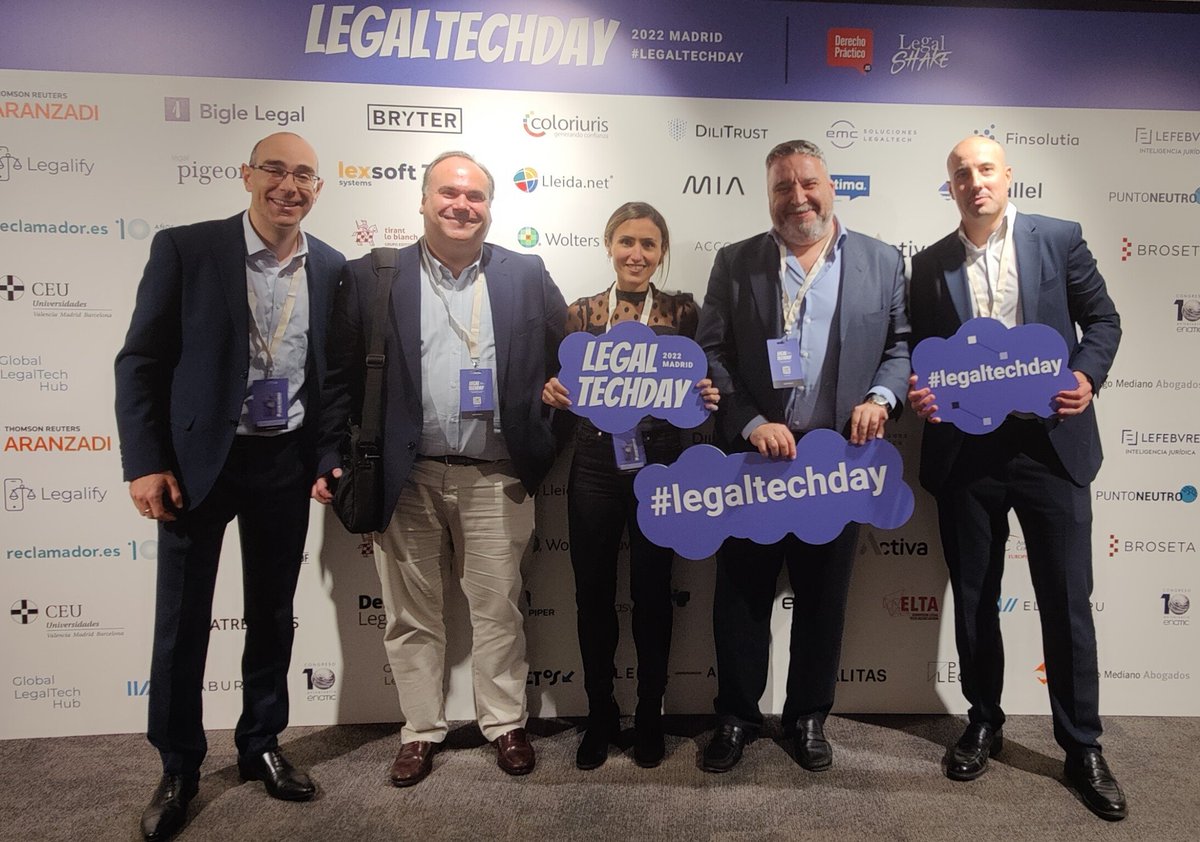 joseperezgarcia's tweet photo. Con un gran equipo dedicado a la innovación y legaltech de Uría Menéndez Abogados. #LegalTechDay https://t.co/B8zfgFxDik