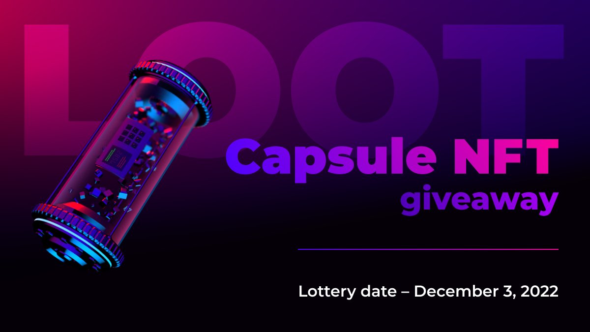 ELYSIUM Blockchain (@elysium_chain) on Twitter photo Giveaway alert!🚨
What to do to win 1 out of 3 of these loot capsules NFTs?
1. Join our discord - discord.gg/elysiumchain
2. Like, follow & RT this tweet
3. Complete this <a href="/crew3xyz/">Kasih Sayang</a> quest - elysium.crew3.xyz/questboard/9d1…
Results on December 3, 2022
#ElysiumChain #GiveawayAlert #NFT Giveaway alert!🚨
What to do to win 1 out of 3 of these loot capsules NFTs?
1. Join our discord - discord.gg/elysiumchain
2. Like, follow & RT this tweet
3. Complete this <a href="/crew3xyz/">Kasih Sayang</a> quest - elysium.crew3.xyz/questboard/9d1…
Results on December 3, 2022
#ElysiumChain #GiveawayAlert #NFT