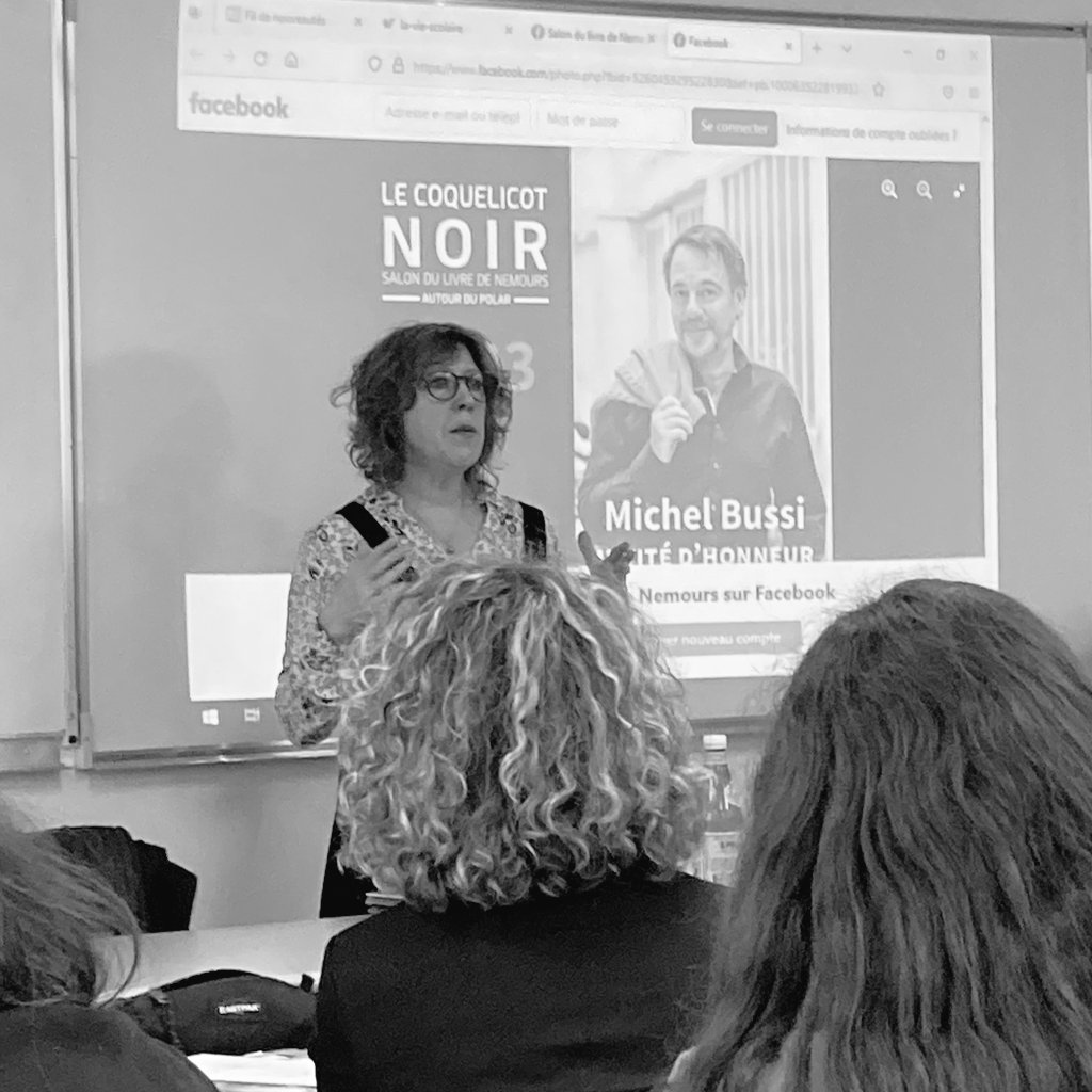 BezoutCdi's tweet photo. ✅Ce matin nos BTS MCO  @lyceebezout77 rencontrent Isabelle de la #Bibliothèque @VilledeNemours . Un super échange autour de l'organisation du Coquelicot Noir, salon du livre autour du polar qui aura lieu les 28 et 29 janvier 2023 à Nemours 😍 #Lectures #Polar #Nemours @AcCreteil https://t.co/RpVAL7pB7r