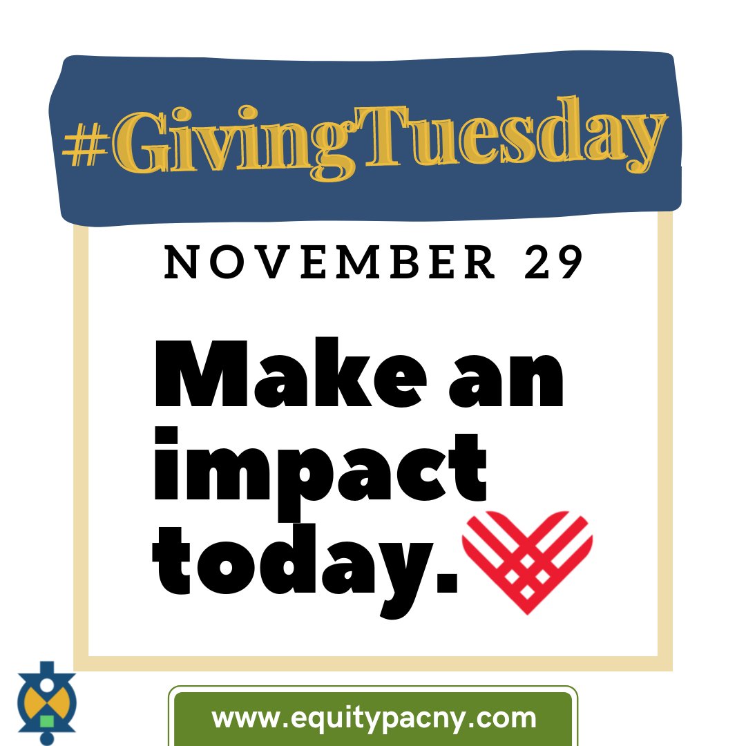 equitypacny's tweet photo. We call out injustice, expose unfairness, and help elect candidates who are committed to equity – because when we prioritize equity, we provide opportunity.

Join us this #GivingTuesday: https://t.co/8rM8mTYZfT https://t.co/MXBmqR0BbX