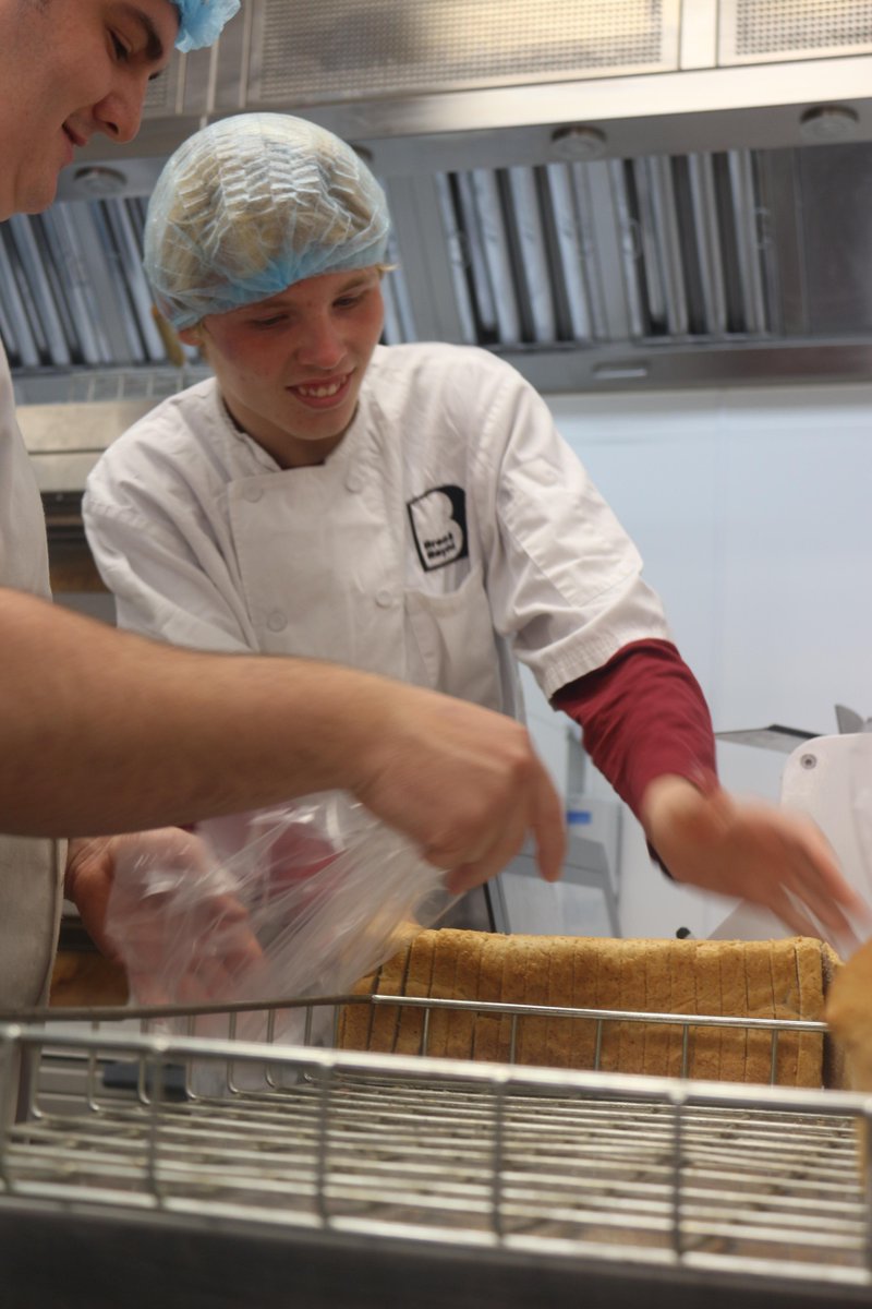 Meet our Trainee Baker, Oliver.

With the right support, Oliver is happy and engaged in the bakery and making exceptional progress with his baking skills, confidence, and broader life skills that support him in other areas of life.