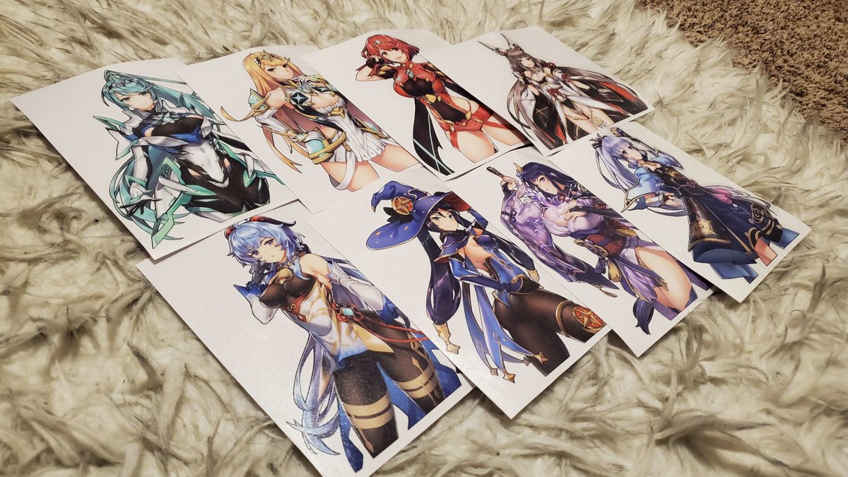 Saigetsu Vinyl KOS-MOS Kisscut Sticker