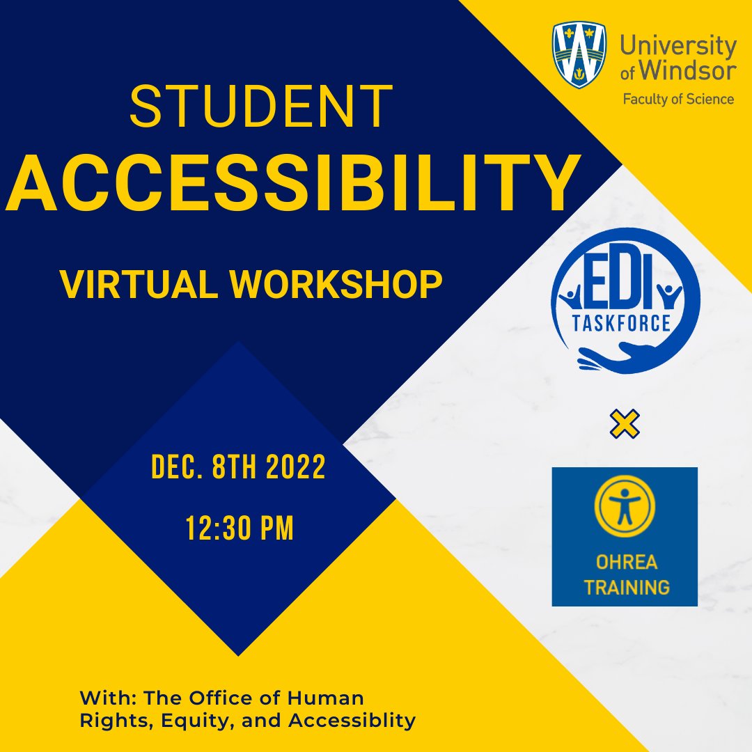 🔨🔧🧰Hey @scienceuwindsor faculty and staff! Check out this workshop next Thursday December 8th from 12:30-2:00pm. Registration link in bio!