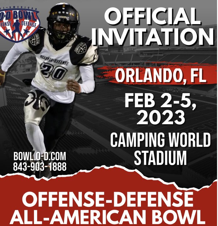 thank you to <a href="/ODFootballCamps/">Offense-Defense Football</a> for the official invitation to the Offense-Defense bowl🫰🏾<a href="/Kevinburnett_2/">Kevin Burnett II</a> <a href="/BrianCyril36/">Brian Cyril</a>