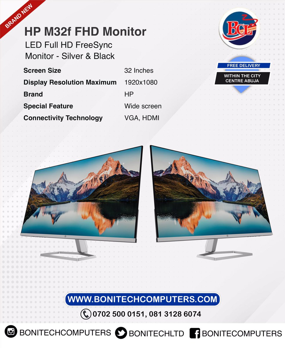 Save up to 25% when you
purchase our products on our website at
Bonitechcomputers.com
Kindly reach us via Dm or WhatsApp/Call:
07025000151, 08131286074
Pick up store: Suite 12, Zone 3 Shopping Complex,
Wuse, Abuja.
NATIONWIDE DELIVERY
Organize
November Dump