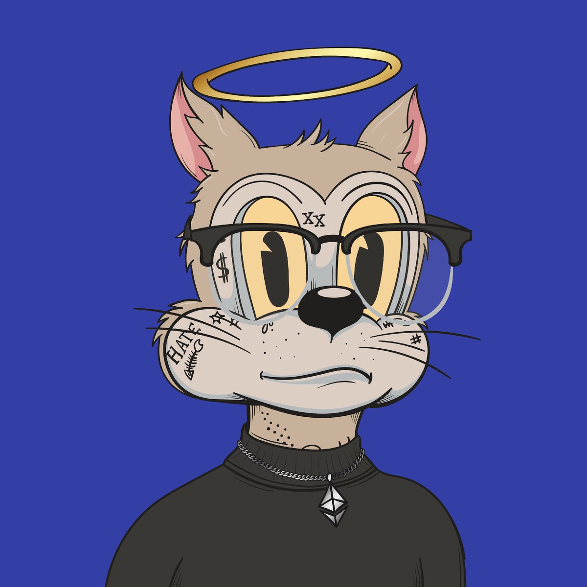 nilsfisch's tweet photo. Halo y'all! It's #TOONZDAY @DegenToonz 😇🔥 https://t.co/sJV0jmMIB1