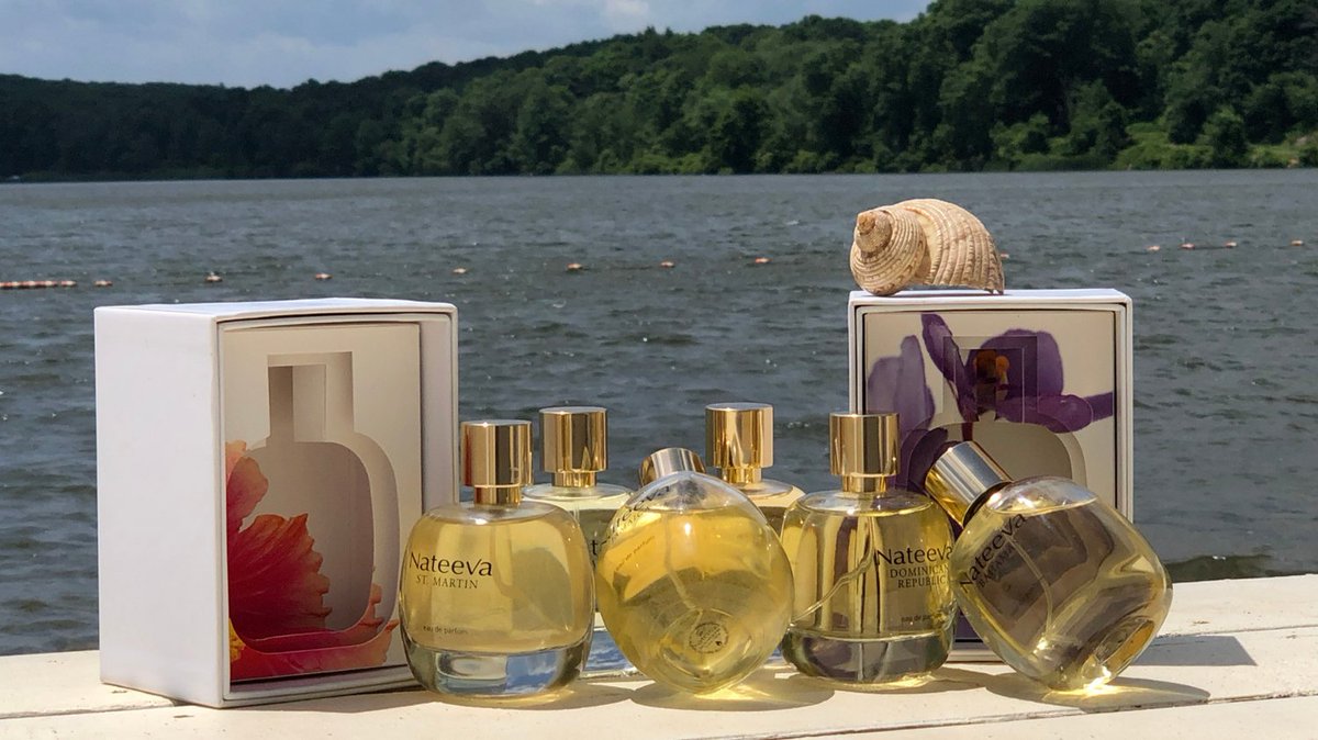 NateevaTweets's tweet photo. Bring back memories of her favorite island vacations with Nateeva #fragrances. The perfect gift for #travel lovers.  Use code SAVE20 at https://t.co/iLt8lmqJnR to take 20% off your purchase. https://t.co/5T3zWZ2PBD