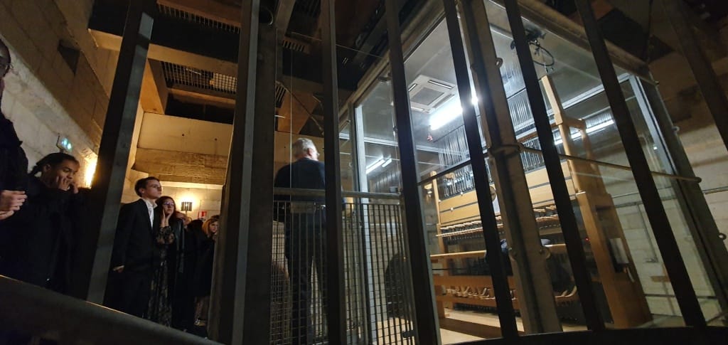 Une semaine très culturelle! (2/2) Sortie à l'Opéra de Rouen pour les élèves de la spécialité musique de l'établissement avec en prime le privilège de rencontrer le carillonneur de la ville de Rouen!