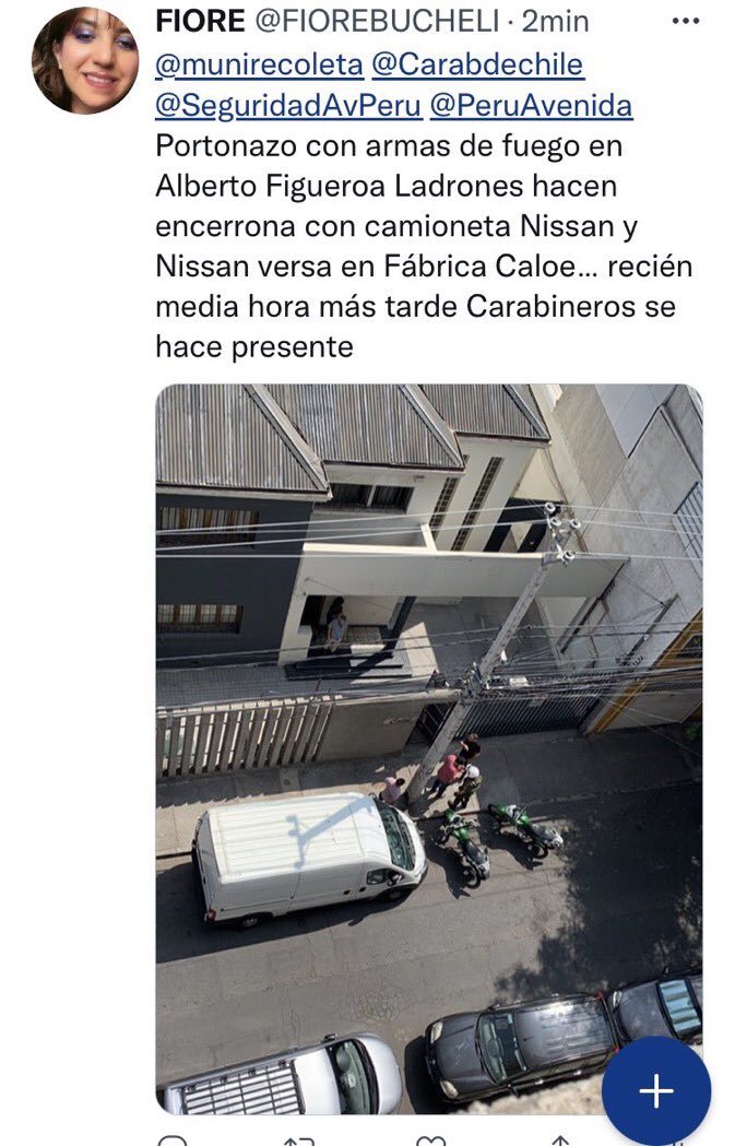 PeruAvenida's tweet photo. Portonazo en Alberto Figueroa (Entre Tabaré y Caliche) @Carabdechile @Carabdechile @PDI_CHILE @Muni_Recoleta @danieljadue @canal13 @biobio @24HorasTVN @chilevision @ContigoCHV https://t.co/sc1WRU1bzt