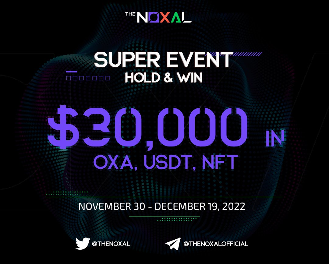 The Noxal tweet media