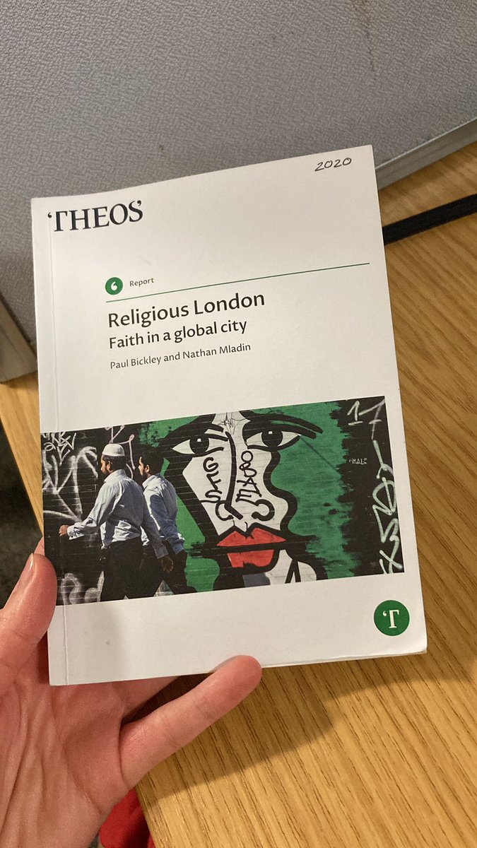 sophoftheyear's tweet image. A great day to be reading @Theosthinktank’s report on levels of religion and religiosity in London #censusday @ChineMcDonald @nathanmladin