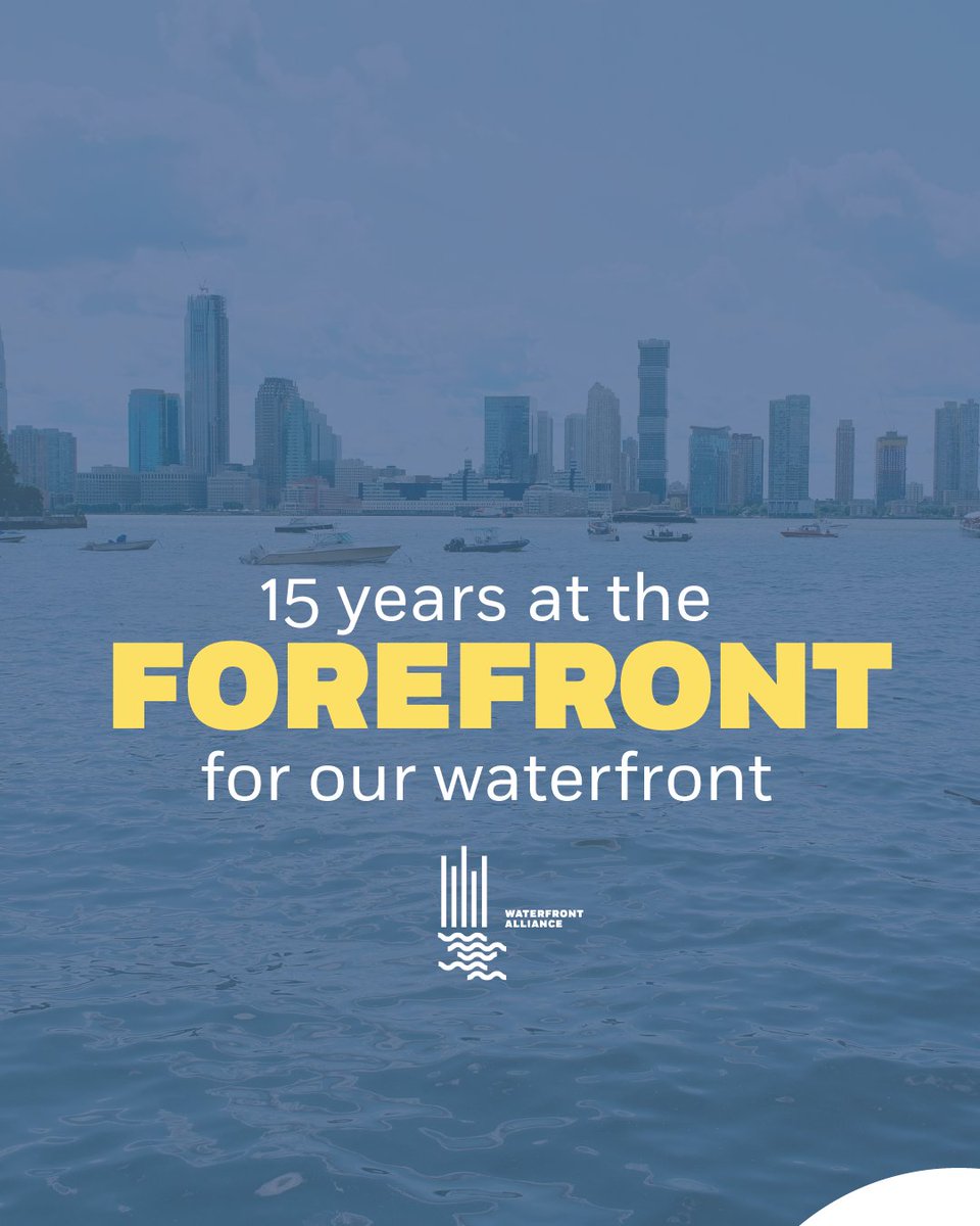 OurWaterfront's tweet photo. Over 15 years, we've launched programs like #EstuaryExplorers and #WEDGprofessionals, organized the #Rise2Resilience coalition, advocated for 5 boro #ferry service, and much more.
 
🌊Be part of the next 15 years of change. 

#GivingTuesday https://t.co/mQ0kkb8vtq https://t.co/FqGyZgUVb4