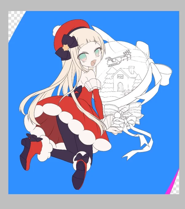 途中経過(っ ॑꒳ ॑c)#お絵かきですよ 