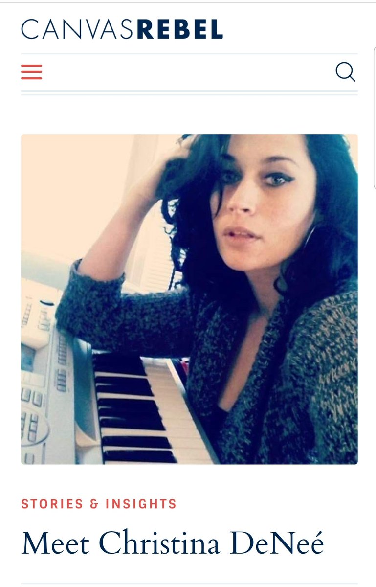 Check out this great interview! Christina was asked to share how she has created a full time living in the arts by #CanvasRebelMagazine! 
canvasrebel.com/meet-christina…
<a href="/BigHeadCartoon/">Big Head Cartoon Caricature Art & Entertainment</a> #BREAKERBOX #LifeInTheDIY