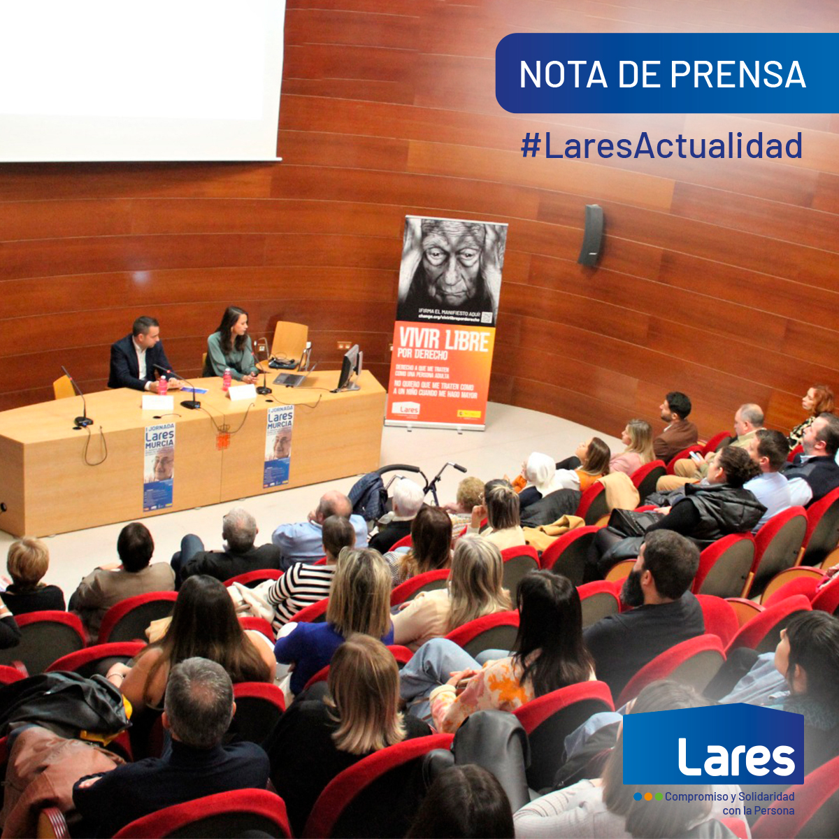 Laresmayores's tweet photo. El #GrupoSocialLares y #LaresMurcia han organizado ‘El desafío de los nuevos modelos residenciales: Influencia del liderazgo en la AICP’, que ha versado sobre los retos a los que se enfrenta el sector residencial sin ánimo de lucro

➡️https://t.co/AHmTy31trY

#Allídondenadiellega https://t.co/O5IOlBKLGR