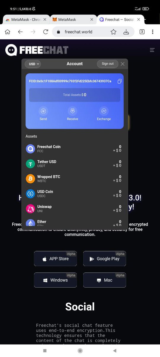 DanaJonns's tweet photo. @FreeChat_App The first project on the web 3
@FristyMurphy
@sharon_sharonme
@SanchezJessicas

0x0c1F108Adf00999c793f2Fd225Ebfc36743937Ca
#FCC #Airdrop https://t.co/q09NJw7gtj