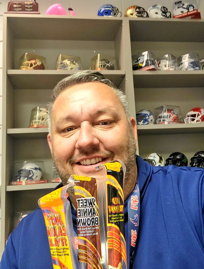 Coach Larry McRae (@larrywmcrae) on Twitter photo Christmas Come early At Clear Lake High School! Any beef jerkey good enough for <a href="/dctf/">Dave Campbell's Texas Football — TexasFootball.com</a> and my guy <a href="/Matt_Stepp817/">Matt Stepp</a> HAS to be good! <a href="/CountryMeats/">Country Meats</a>
Appreciate it! Christmas Come early At Clear Lake High School! Any beef jerkey good enough for <a href="/dctf/">Dave Campbell's Texas Football — TexasFootball.com</a> and my guy <a href="/Matt_Stepp817/">Matt Stepp</a> HAS to be good! <a href="/CountryMeats/">Country Meats</a>
Appreciate it!
