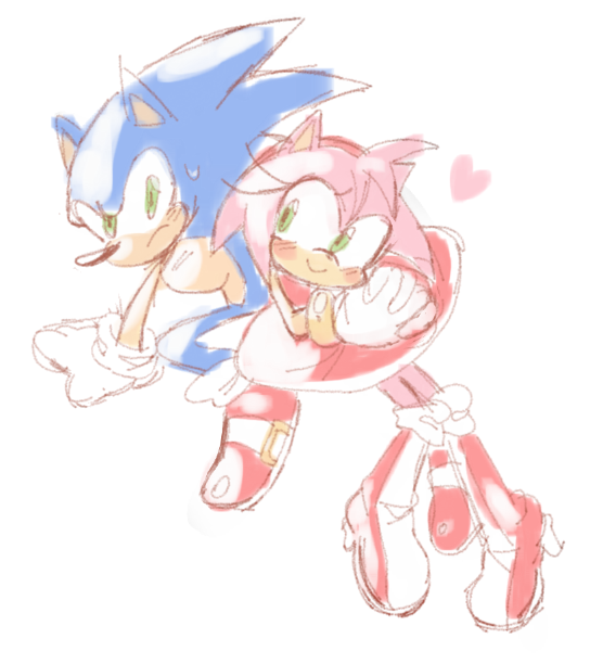 Cute SonAmy comic :3 (@hansel1016) : r/SonAmy