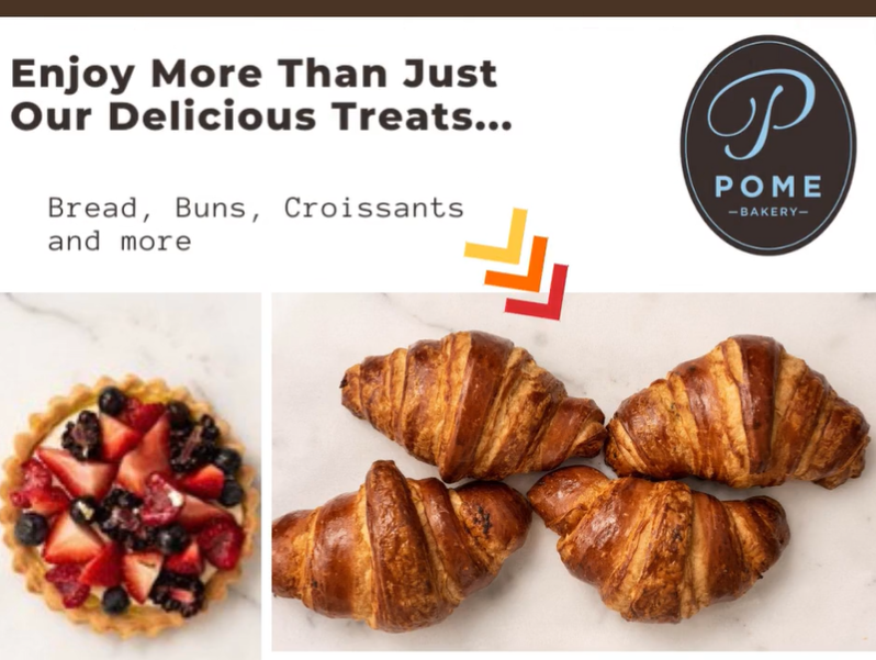 YEG_SocialDude's tweet photo. #PomeBakery
#Edmonton #yeg
https://t.co/1IxYfg9AMt
780-752-7663
Pome is the #Bakery for Tasty High-Quality🔽
#Bread
#Buns
#Cookies
#Croissants
#Danishes
#Scones
#Tarts
#CustomDesserts🧁
#yegbakery#edmontonbakery#CustomCake#yegtreats#yegfoodie#yegfoodguide#yegeats https://t.co/5smz1Nhamd