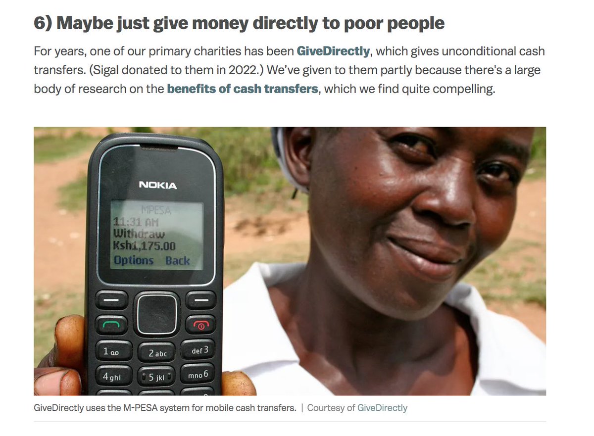 "Maybe just give money directly" <a href="/voxdotcom/">Vox</a> #GivingTuesday piece on the best ways to give highlights <a href="/GiveDirectly/">GiveDirectly💸</a>  ⤵️vox.com/future-perfect…