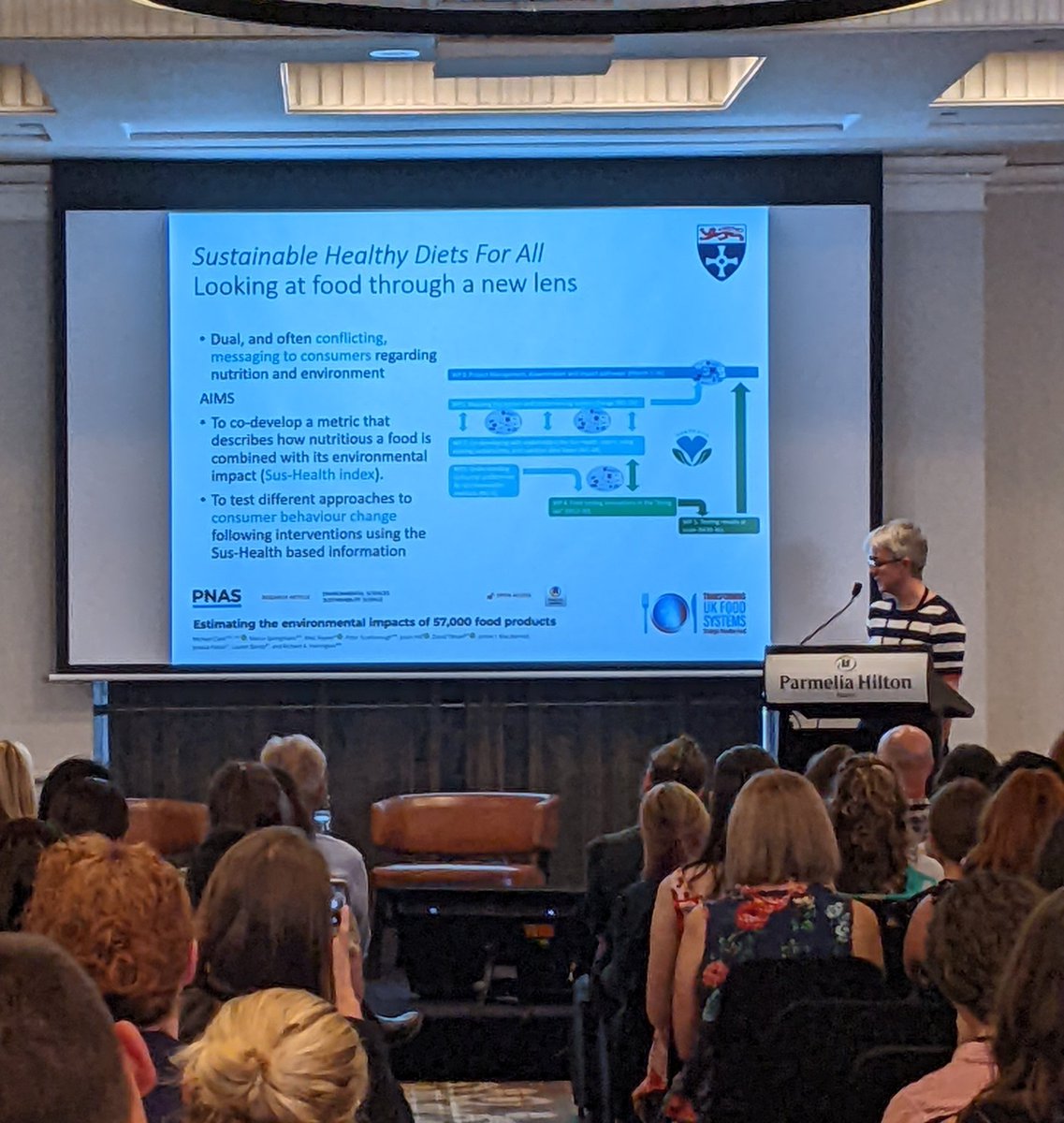 SpadesGrace's tweet photo. Keen to learn more about @WoodsideJayne's work tackling conflicting nutrition and sustainability messaging - an emerging and significant issue.
#NSAus2022 @nutsocaus https://t.co/w9pz0MO3uk