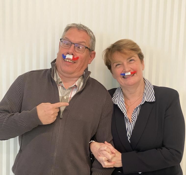 Petite photo avec Bertrand pour une Grande Cause #Movember #AXAMovember #AXAAtoutCoeur