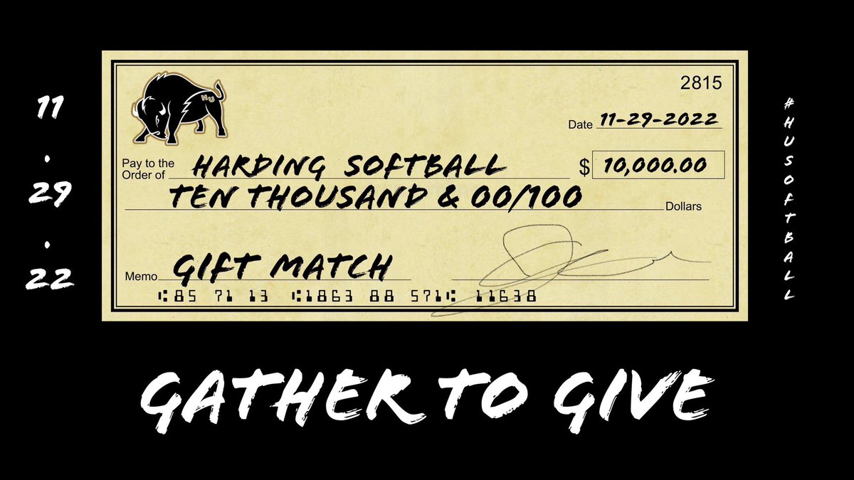 Harding Softball tweet media