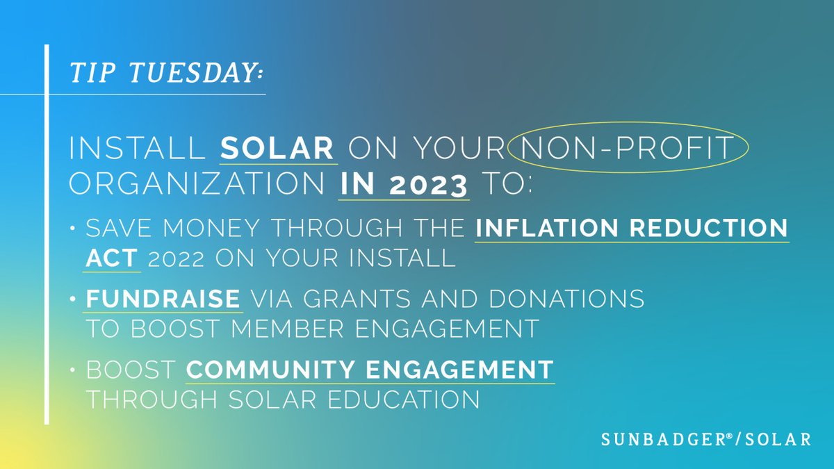 Sun Badger Solar tweet media