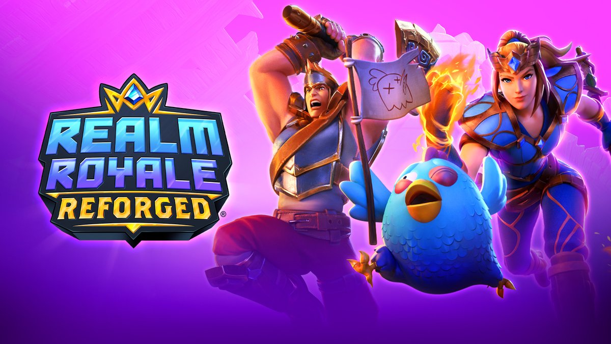 Realm Royale Reforged on X: For those of you who have stayed with us since  the beginning, we have a thank you gift you can use while reforging  yourself on the battlefield!