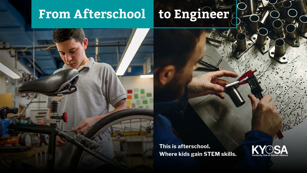 kyosa4kids's tweet photo. In afterschool programs, kids learn by doing, build skills, connect with mentors, and prepare for the jobs of tomorrow. #ThisIsAfterschool #AfterschoolWorksInKY https://t.co/eoWssrX5B8