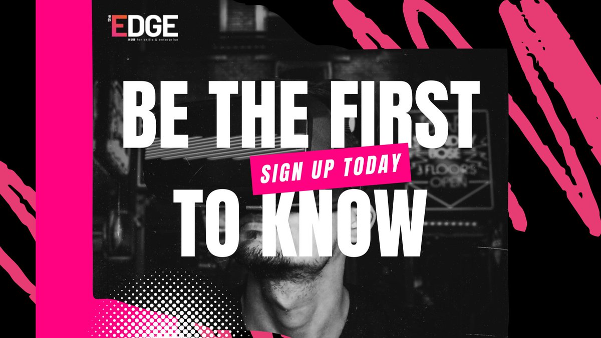 edgehub_'s tweet photo. Be the first to know!

Sign up to our mailing list to hear all updates from #TheEdgeHub, partner news, course information and much more.

Sign up for free today -> https://t.co/zGs25LgW7Z

#Maillinglist #signup #firsttoknow https://t.co/NGgIoqu8Na