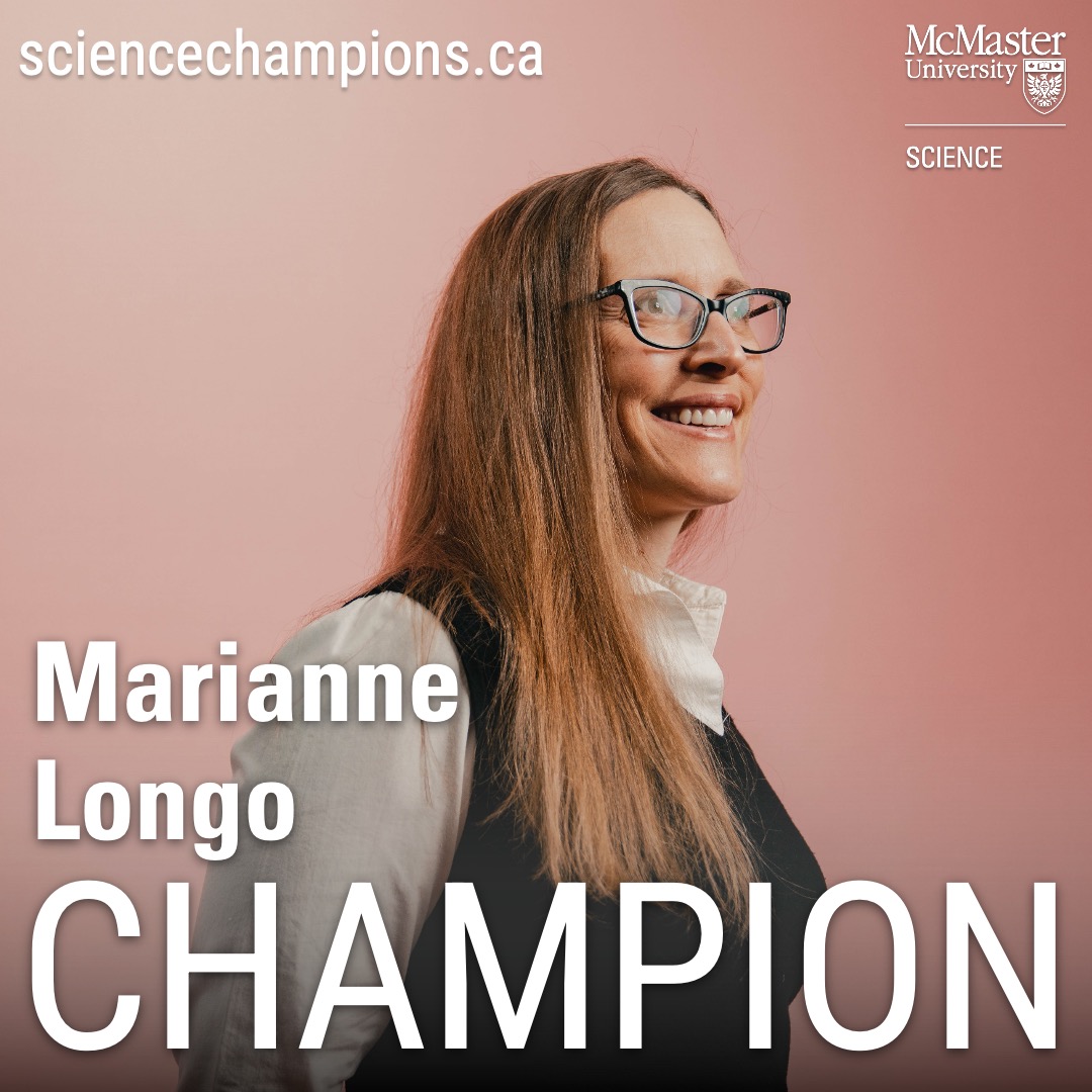 McMasterScience's tweet image. Marianne Longo champions science by leading Senior Fit Day, an annual community outreach event that allows students to assess adult volunteers&apos; physical fitness under a physiotherapist&apos;s direction.

Visit sciencechampions.ca to learn more.

#mcmasterscience #sciencechampions