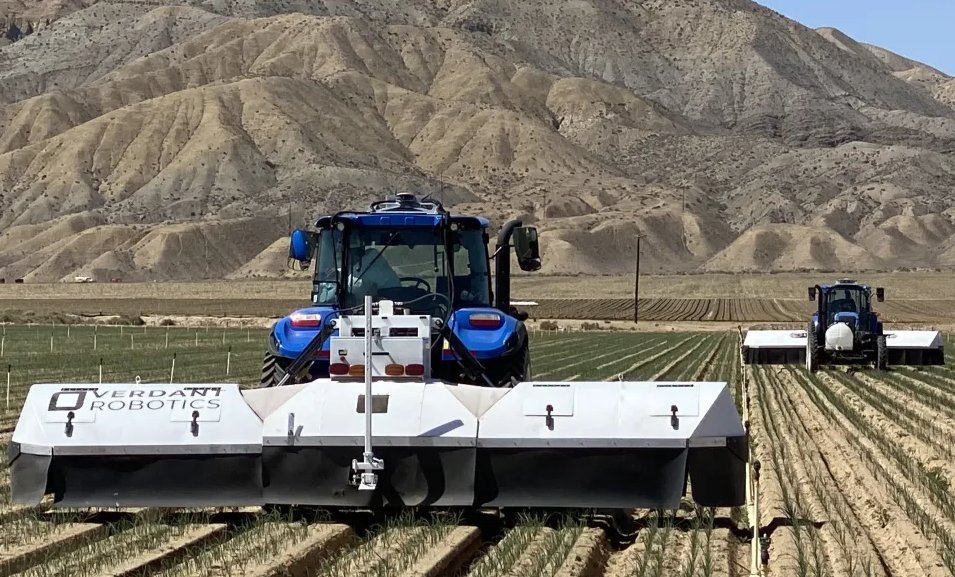 WorldAgriTech's tweet photo. JUST IN: @verdantrobotics raised a $46.5 M Series A, w/ lead investor @CleveAveLLC joined by @DCVCBio  @Ventures_Future, @SeaxVentures, @CavalloVentures and @AgFunder, making the series one of the largest investments in ag robotics to date👏

Read: https://t.co/AATWa2ezwF https://t.co/n9O9jItCSg