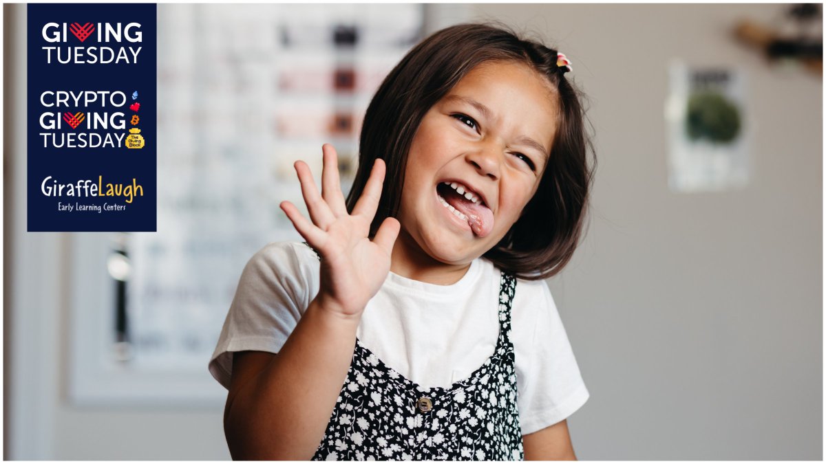 Happy #GivingTuesday &amp; #CryptoGivingTuesday! Supporting #GiraffeLaugh means supporting school readiness, local families, and strong futures. Donate here: giraffelaugh.org/donate/ 🚀🚀❤️📈
#GivingTuesday2022 #BagSeason #DonateCrypto <a href="/GivingTuesday/">#GivingTuesday</a> <a href="/TheGivingBlock/">The Giving Block</a> <a href="/CryptoTuesday/">Crypto Giving Tuesday - 11.28.23</a>