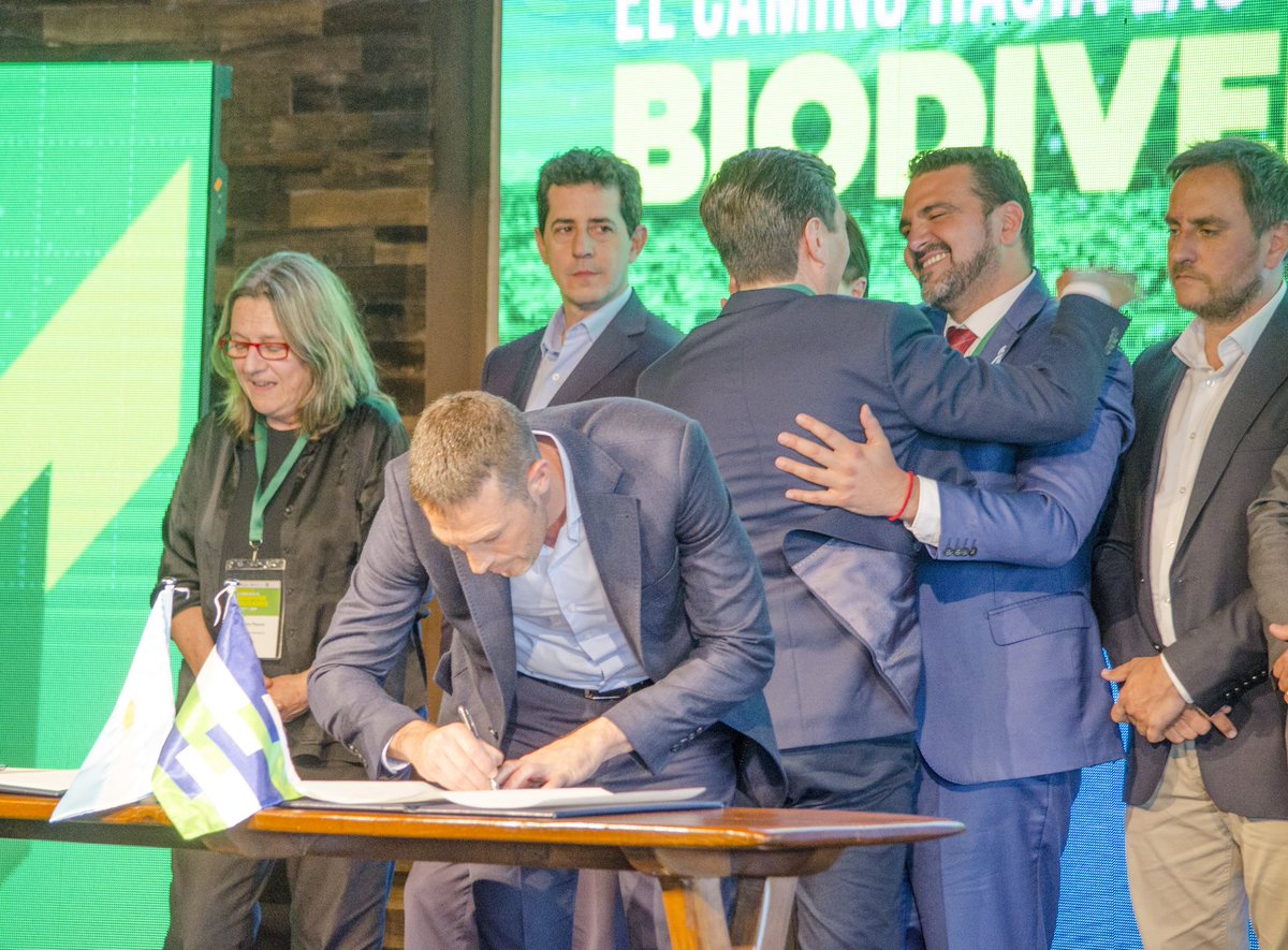 PabloCorsalini's tweet photo. Junto a dirigentes de países de la región, participé de la primer jornada de #BiodiverCiudades, un encuentro de @AgendaCAF para fortalecer la planificación de una gestión urbana y productiva de transición hacia un modelo de desarrollo sustentable. https://t.co/CdNdhISbRl