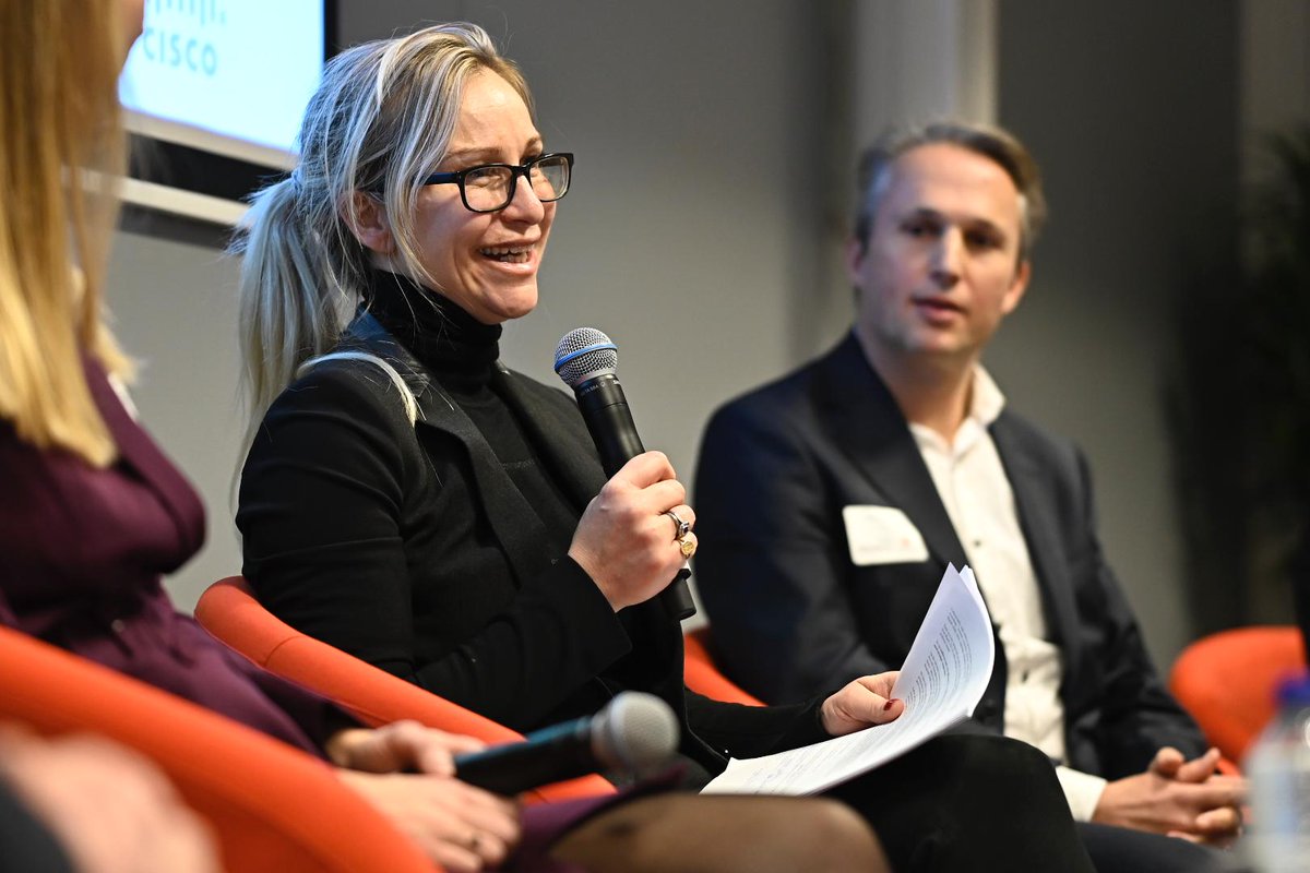 AmChamEU's tweet photo. I'm a glass half full kind of person when it comes to the opportunities of the #CRA shares @ChristianeEU - it's an area that's booming and the interest is there on both sides 🇪🇺🇺🇸
#DecadeOfDigital https://t.co/Cw5xJaewEs
