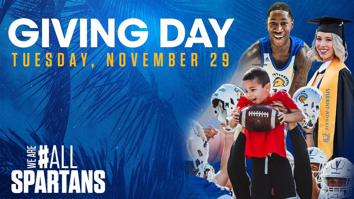 San José State Baseball (@sanjosestatebsb) on Twitter photo 🚨🚨 Today is Giving Tuesday ‼️
This a great opportunity to not only donate to our team, but also to <a href="/SJSUAthletics/">San Jose State Spartans</a> ❗️
⚾️ plans:
🔵 Additions to Practice Facility
🔵 Locker room updates at Excite Ballpark
🔵 Continue to provide the best SA experience possible‼️
#AllSpartans 🚨🚨 Today is Giving Tuesday ‼️
This a great opportunity to not only donate to our team, but also to <a href="/SJSUAthletics/">San Jose State Spartans</a> ❗️
⚾️ plans:
🔵 Additions to Practice Facility
🔵 Locker room updates at Excite Ballpark
🔵 Continue to provide the best SA experience possible‼️
#AllSpartans