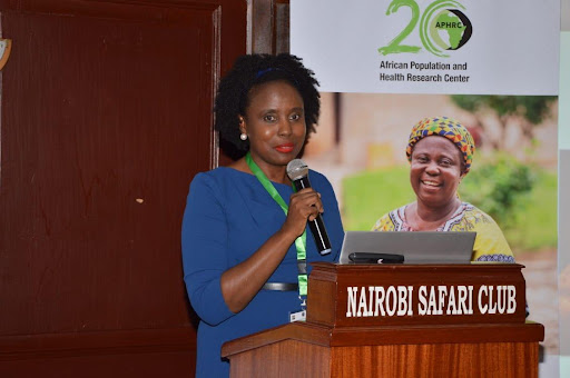 aphrc's tweet photo. "African researchers exist but are not visible. There is a lack of visibility for African research in journals, conferences, and repositories and African institutions lack a regional presence." - @CKyobutungi #AMASA2022 https://t.co/q6VkzjfjQ7