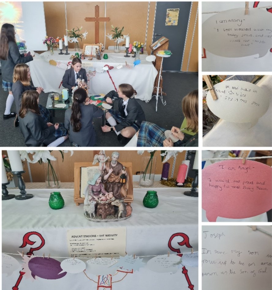 HopeChaplain's tweet photo. @MissLyonRE classes today were wonderful in the chapel. Pupils reflected on and prayed through the different Advent Stations, and we had some brilliant discussions linking to that first Christmas and the world today. Well done everyone! #respect #Advent 🎄 https://t.co/aDylv9kZcX