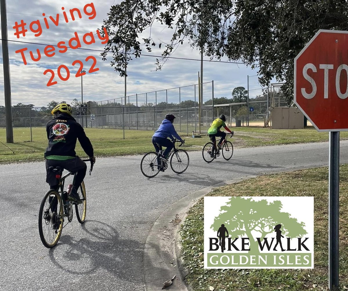 BikeWalkGolden's tweet photo. Bike Walk Golden Isles was formed to make our area safer and more accessible to cyclists and pedestrians. Will you join us in this journey? #givingtuesday2022 
https://t.co/DcgPaLsVLT https://t.co/1aNT4CUc5q
