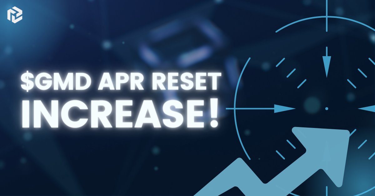 GMD Protocol (@gmdprotocol) on Twitter photo With a strong revenue increase compared to last week, <a href="/GMDprotocol/">GMD Protocol</a> is once again increasing the APR for $GMD Stakers
At current levels of $GMD staked, we are boosting the APR to 19% from the original 16%.
Enjoy your rewards!
$GMX $GNS #Arbitrum With a strong revenue increase compared to last week, <a href="/GMDprotocol/">GMD Protocol</a> is once again increasing the APR for $GMD Stakers
At current levels of $GMD staked, we are boosting the APR to 19% from the original 16%.
Enjoy your rewards!
$GMX $GNS #Arbitrum