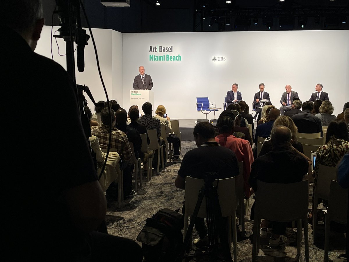 Spoonbeach's tweet image. Opening press conference for the 20th year of Art Basel Miami Beach, 2nd largest art show in the world! #MiamiArtWeek #Production #MiamiBeach