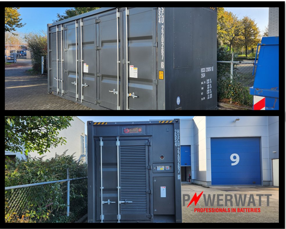 Deze #containerbatterij van 375kW gaan we binnenkort plaatsen in Lith Gemeente Oss. Eerst de laatste puntje op de i en testen en dan kan hij weg. Daarna gaat #mestral de batterij aansturen en prekwalificatie test uitvoeren. #FCR #Onbalans #PaulsBV 
<a href="/powerwatt1/">powerwatt</a>