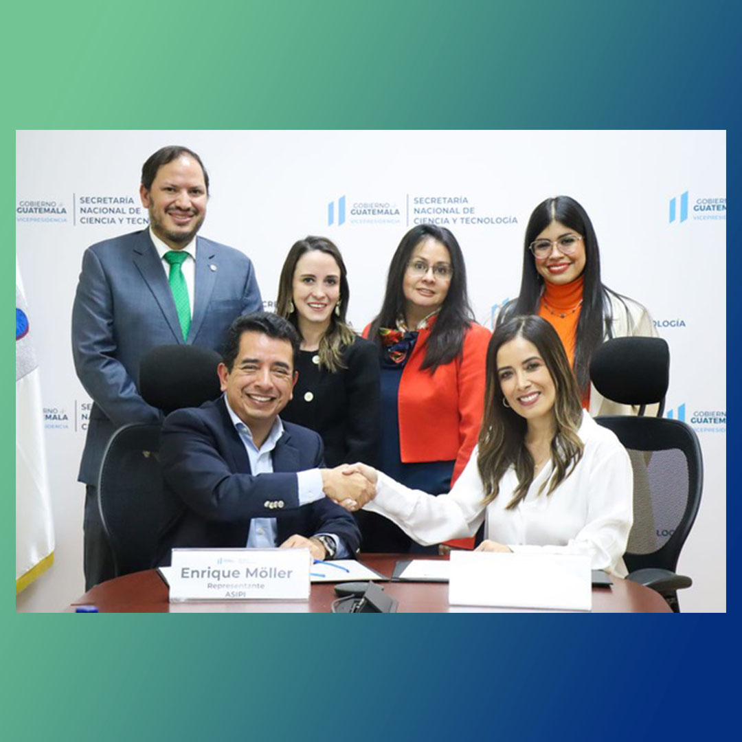 Unimos esfuerzos con la Secretaría Nacional de Ciencia y Tecnología de Guatemala (<a href="/senacytgt/">Senacyt Guatemala</a>) para aumentar la difusión de la propiedad intelectual mediante la firma de un convenio de colaboración.