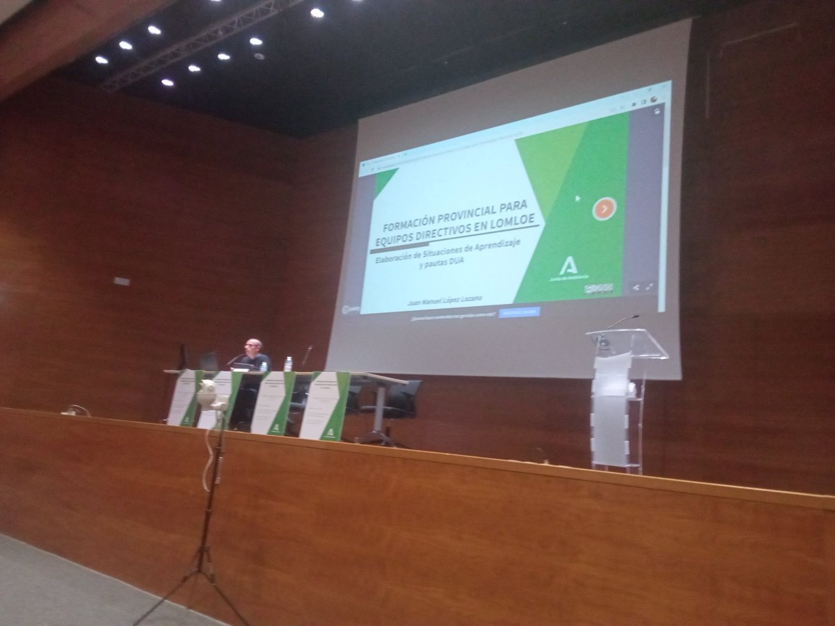 Con <a href="/JuanmaLopezLoz/">Juanma López</a> Formación Provincial para direcciones LOMLOE. Elaboración de Situaciones de Aprendizaje y pautas DUA. <a href="/ceplebrija/">CEP Lebrija</a> <a href="/cepse4/">CEP MAIRENA DEL ALCOR</a> <a href="/cepcastilleja/">CEP Castilleja</a> <a href="/ceposunaecija/">CEP Osuna-Écija</a> <a href="/CEPdeSevilla/">CEP de Sevilla</a> <a href="/ceplora/">CEP Lora del Río</a>.<a href="/FormacProfAnd/">Servicio de Planes de Formación</a>