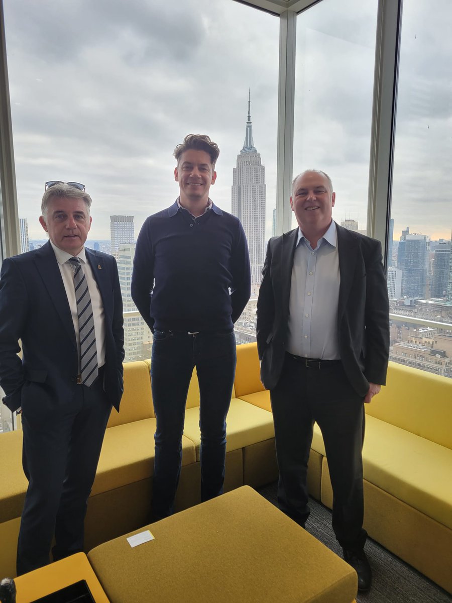 Meeting with Mr Andrew Daines, Director UK and Ireland of Visit Flanders and his NY colleague Brecht Putmans. Sharing ideas and experiences.
#visitflanders #fdfa