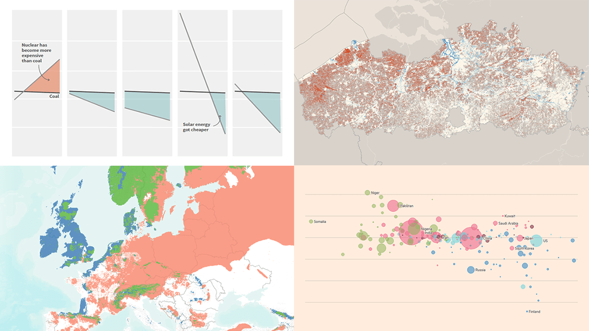 ☀️ With COP27, quite a few visuals on climate &amp; environment came out. #DataViz Weekly puts a spotlight on the top ones:
📌 Climate change effects across the world
📌 Future of European forests
📌 Rise of clean energy
📌 Endangered Flemish agricultural land
anychart.com/blog/2022/11/2…