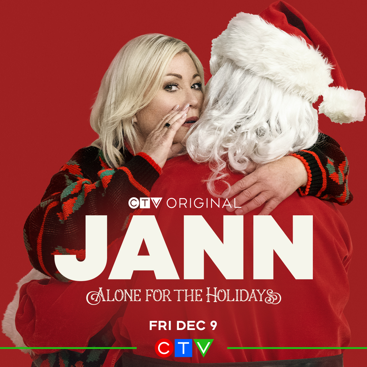 Ring in the holidays with the NEW one hour CTV Special, “JANN: Alone For The Holidays”, featuring the cast of the original comedy series JANN, with guest appearances by <a href="/MichaelBuble/">Michael Bublé</a> and <a href="/bryanadams/">Bryan Adams</a>. Watch Friday, Dec 9 at 9pm ET/PT on <a href="/CTV/">CTV</a> and CTV.ca  #JANNonCTV