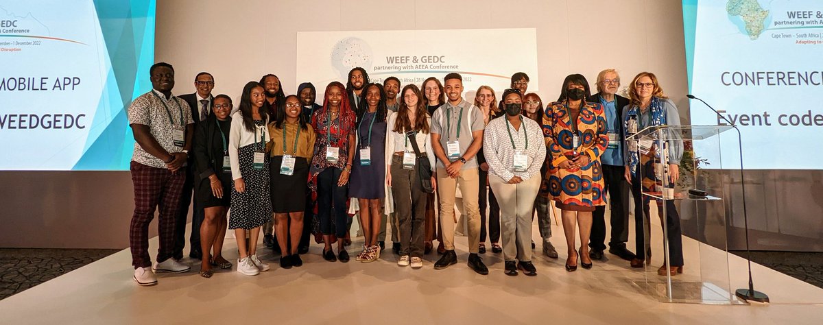 JamieRGurganus's tweet photo. At the opening session of @weefgedctweets. Students met the Chair of the conference Prof.Sunil Marharaj. #ThinkBigDiversity @UMBC @ODU @ucdavis @HbrsZiel https://t.co/6p9mF8zc3T