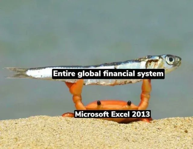SpreadsheetP's tweet image. Oh no.

#excelmemes #excel
